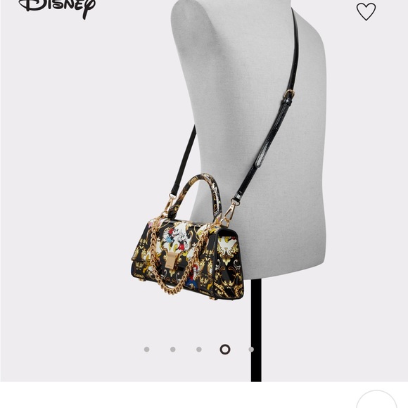 Aldo disney top handle bag with crossbody strap and short chain - Picture 10 of 13